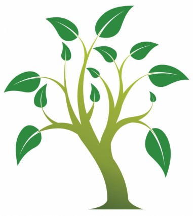 381x425 Simple Tree Vector