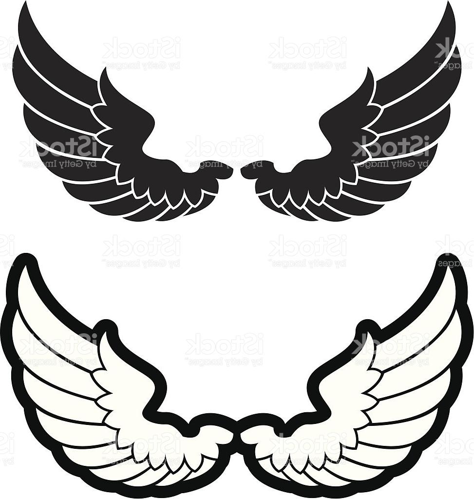 973x1024 Simple Bird Wings Vector