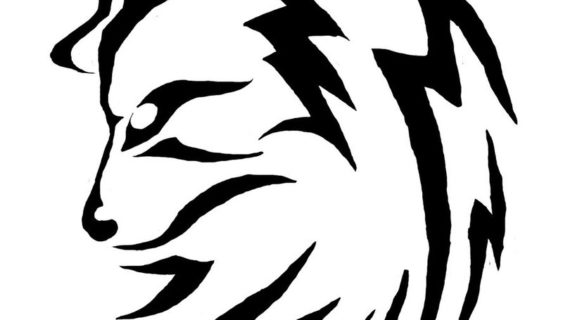 570x320 Simple Drawing Of A Wolf How To Draw A Wolf