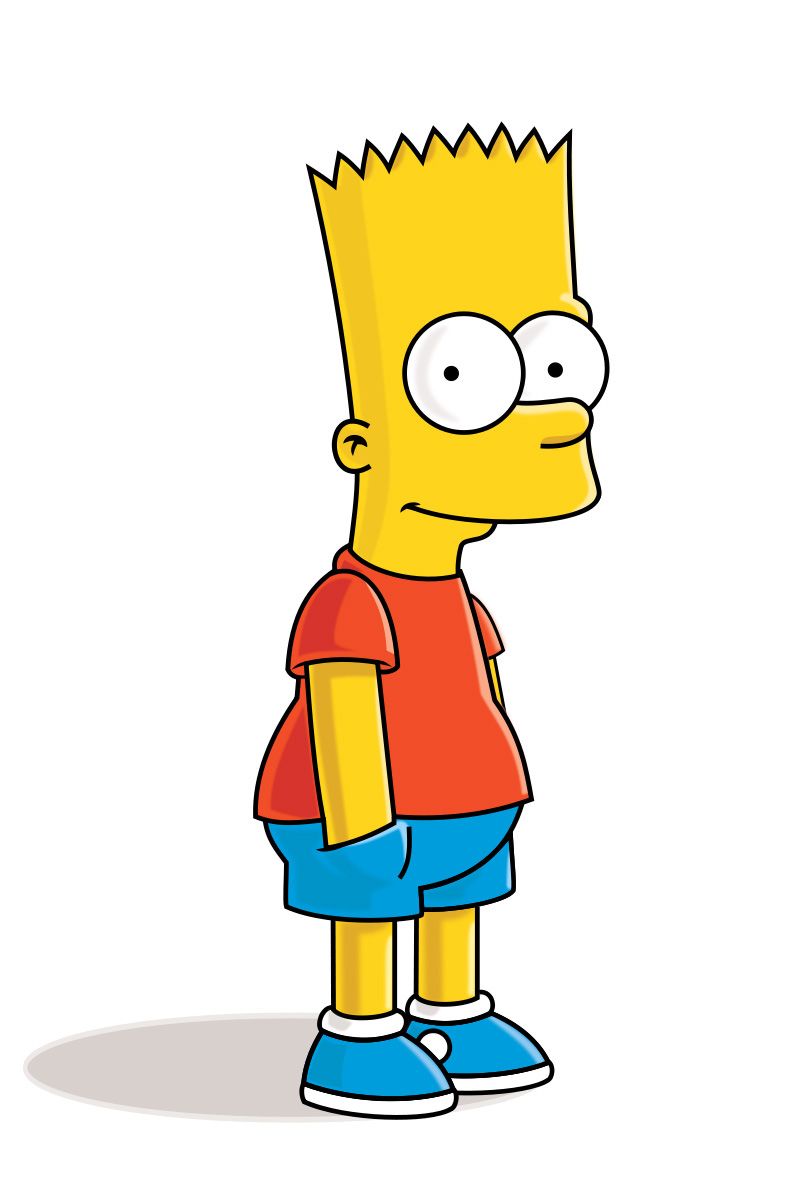 800x1194 The Simpsons Clipart Bart Simpson