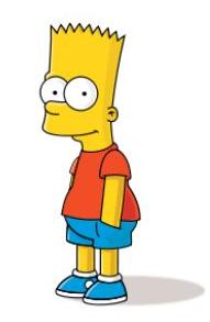 191x293 Free Bart Simpson Clipart
