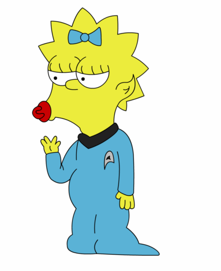 449x550 Maggie The Spock By The Simpsons Club
