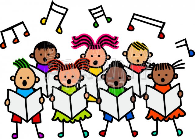 640x456 Singer Clipart Group Singing