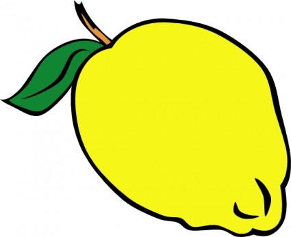 425x347 Lemon Clipart Single