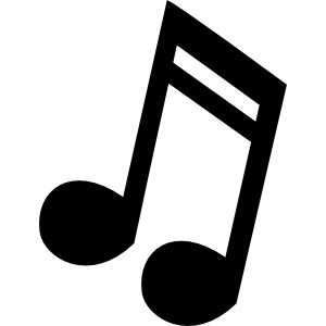 300x300 Music Note Clipart