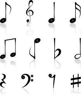 266x317 Music Notes Symbols And Meanings Clipart Panda