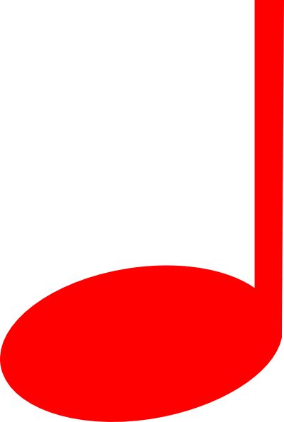 402x597 Coloured Single Music Notes