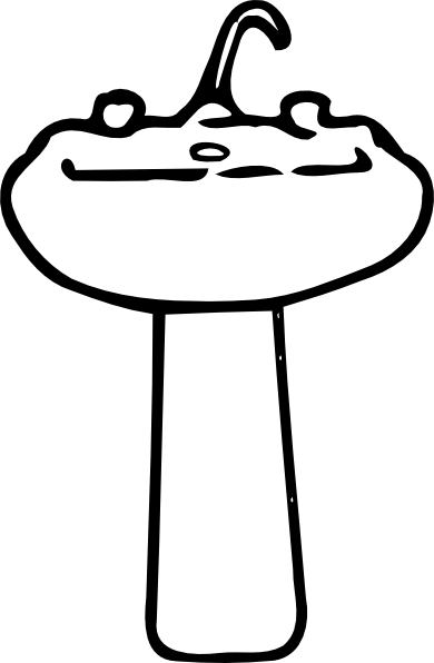 390x596 Sink Clipart