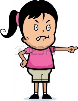 312x400 Mean Sister Clipart