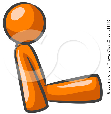 436x450 Person Sitting Clipart