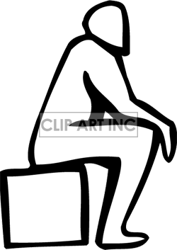 250x353 Person Sitting Down Clipart