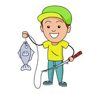195x191 Clip Art Fishing Many Interesting Cliparts