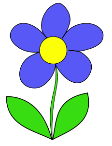 232x300 Small Flower Clipart