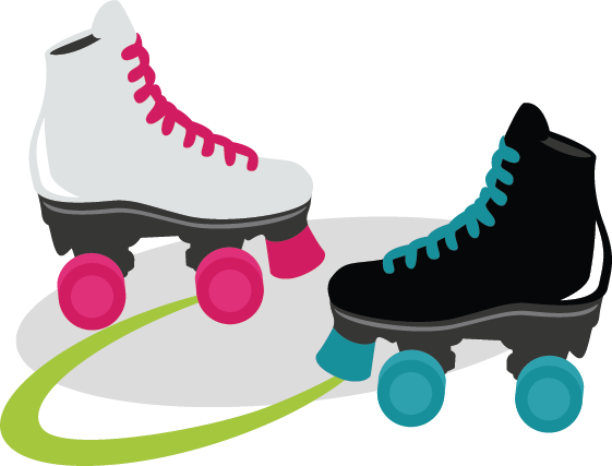 561x427 Clipart Roller Skate