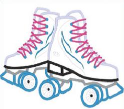 247x217 Roller Skating Clipart