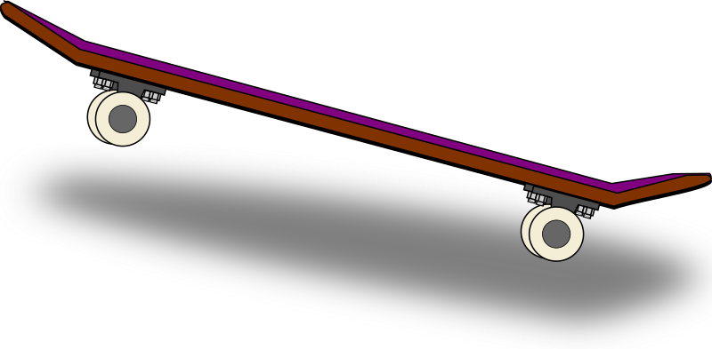800x393 Skateboard Free To Use Clipart