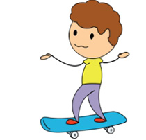 Skateboard Clipart