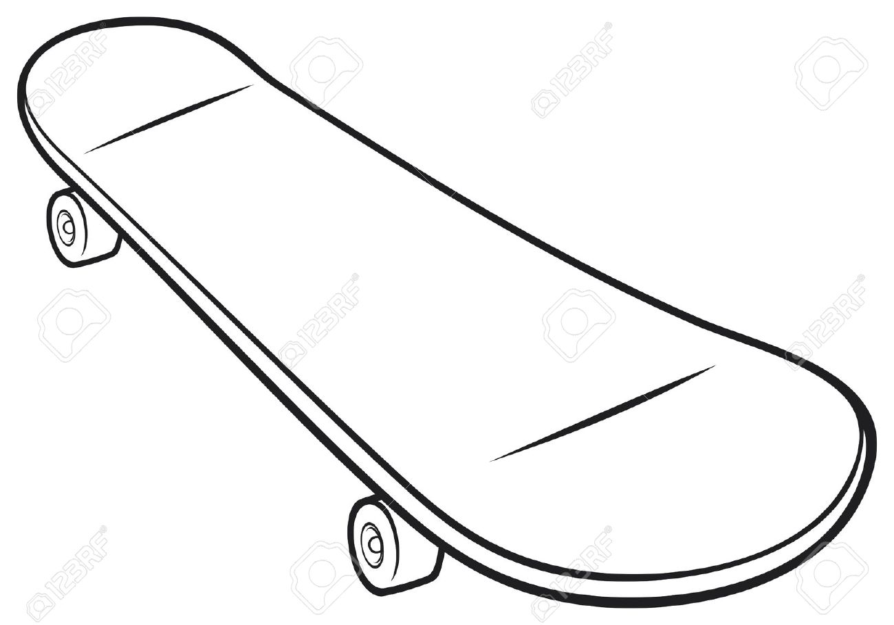 1300x910 Vector Skateboard Clipart, Explore Pictures