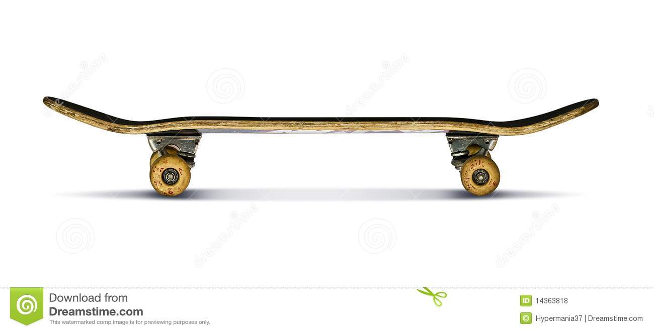 1300x661 Skateboard Clipart Side
