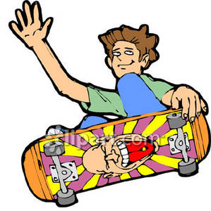 299x300 Pulling Off Trick On Skateboard