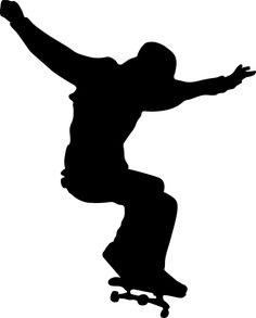 236x293 Skateboarder Wall Decal