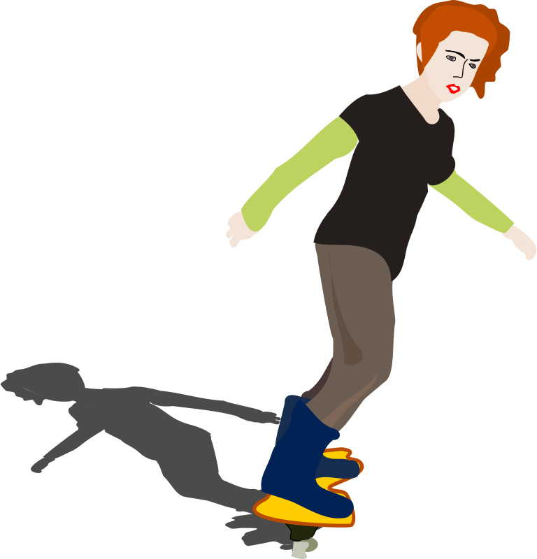 768x800 Free To Use Amp Public Domain Skateboarding Clip Art