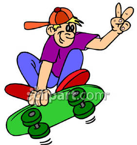 282x300 Skating Skater Cliparts Image