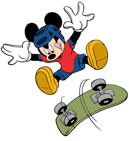 442x485 Skateboarding Clip Art