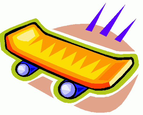 491x396 Skateboard Clipart Free Clipartfest