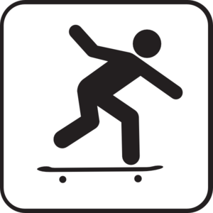 300x300 Skater Clip Art