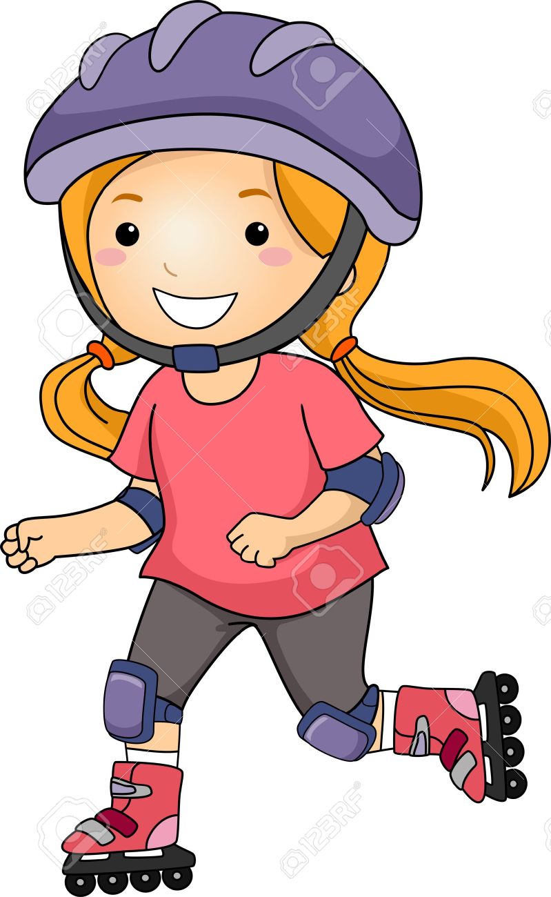 799x1300 Skater Clipart