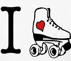 250x215 Free Roller Skate Clipart