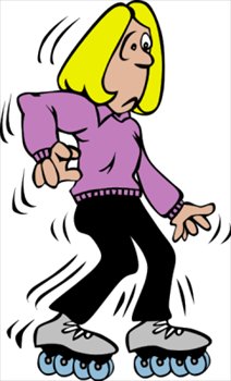 212x350 Free Skating Clipart