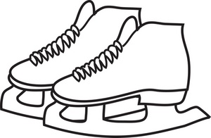 300x196 Of Figure Skates Clip Art Clipart Panda