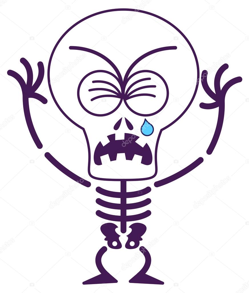 872x1023 Skeleton Clipart Sad