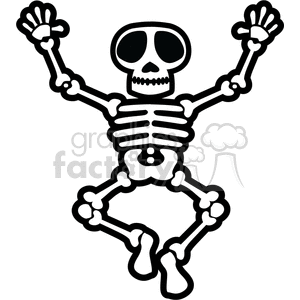 300x300 Royalty Free Skeleton 374435 Vector Clip Art Image