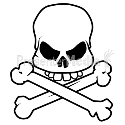 400x400 Skeleton Clipart Scared