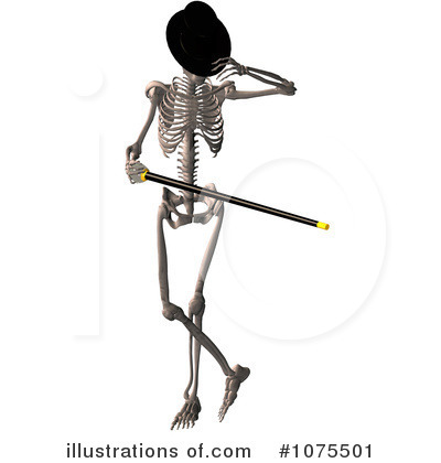400x420 Christmas Skeleton Clipart