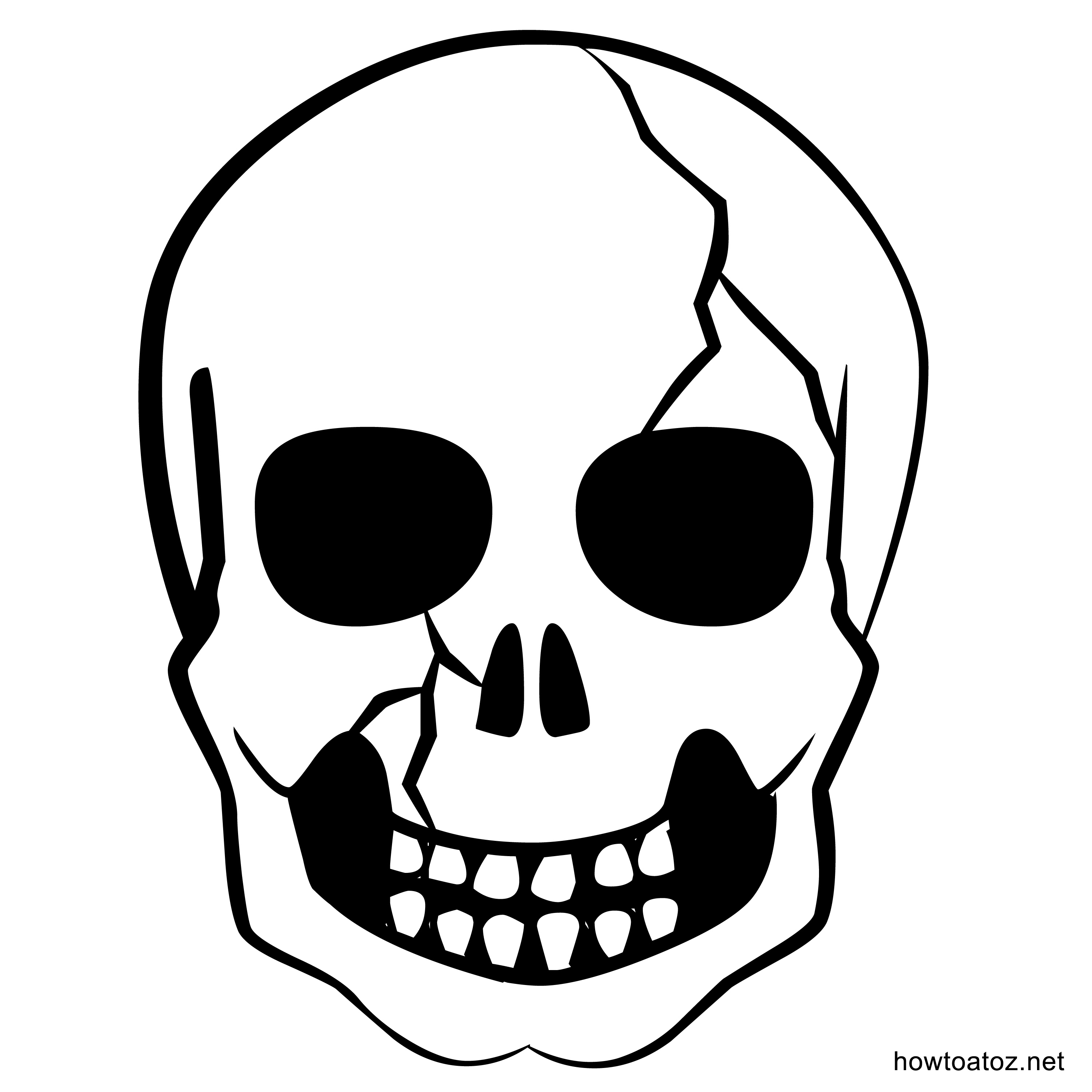 3000x3000 Halloween ~ Halloween Skull Clip Art Clipart Free Download Easy