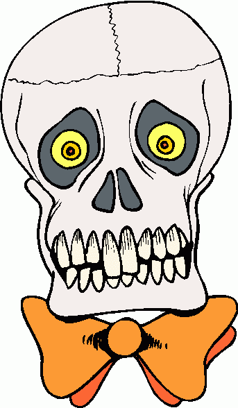 343x588 Skeleton Clipart Halloween Skeleton Head