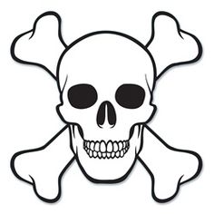 236x236 Cartoon Halloween Pictures Skull And Crossbones Clip Art