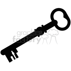 300x300 Royalty Free Skeleton Key 374891 Vector Clip Art Image