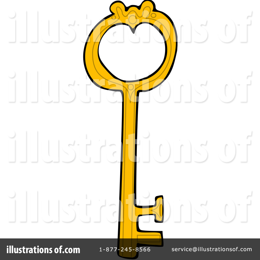1024x1024 Skeleton Key Clipart