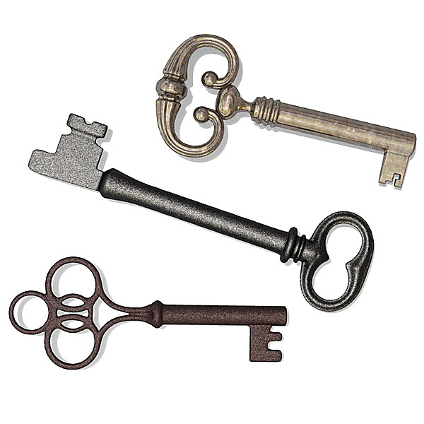 600x600 Skeleton Keys