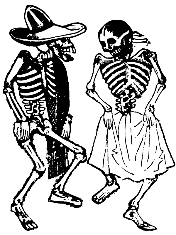 600x800 The Best Mexican Skeleton Ideas Skeleton Couple