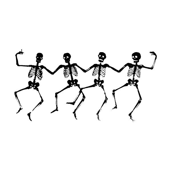 600x600 Skeleton Clipart Dancing