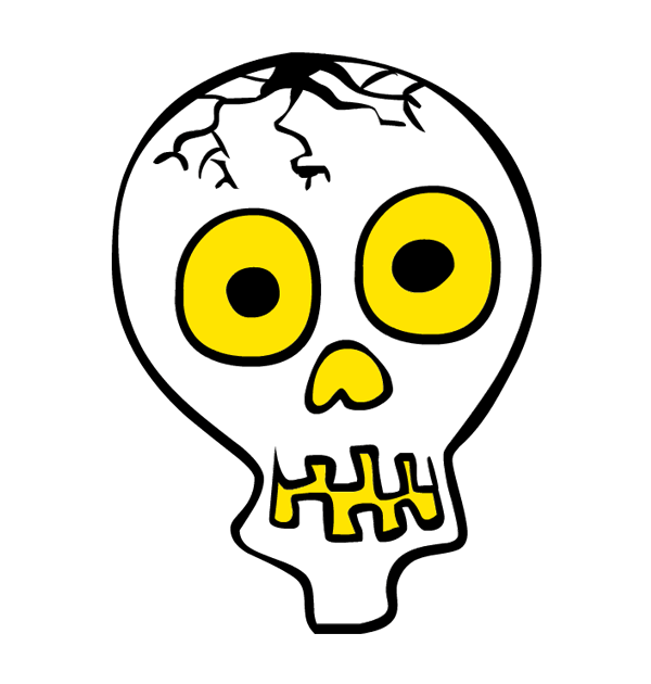 600x630 Skeleton Clipart Skeleton Face