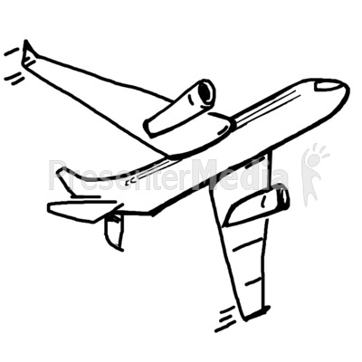 400x400 Sketch Clipart Areoplane