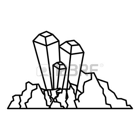 450x450 Cave Clipart Sketch