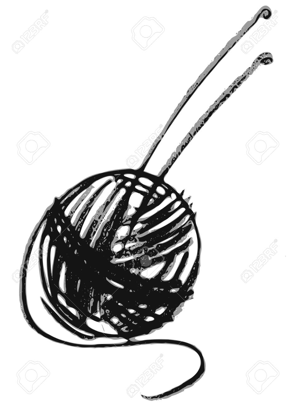 975x1300 Drawn Ball Yarn